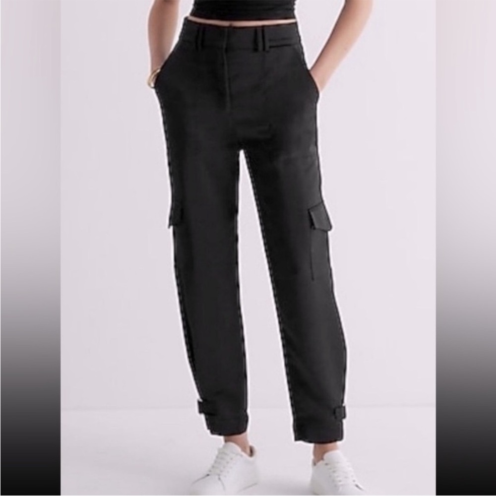 NWT Express Satin Cargo Pants